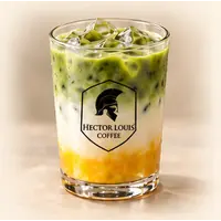 Iced Mango Matcha Latte